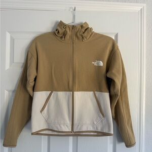 The North Face Beige and Off-White Jacket
